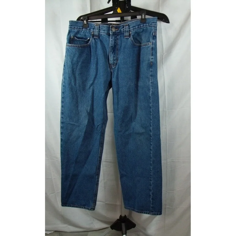 Schmidt Jeans Mens 34x29 Blue Denim Workwear‎ 109% Cotton